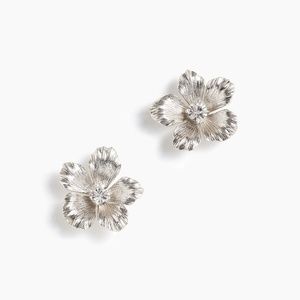 New‎ J. Crew Women's Pansy Flower Earring Stud Post